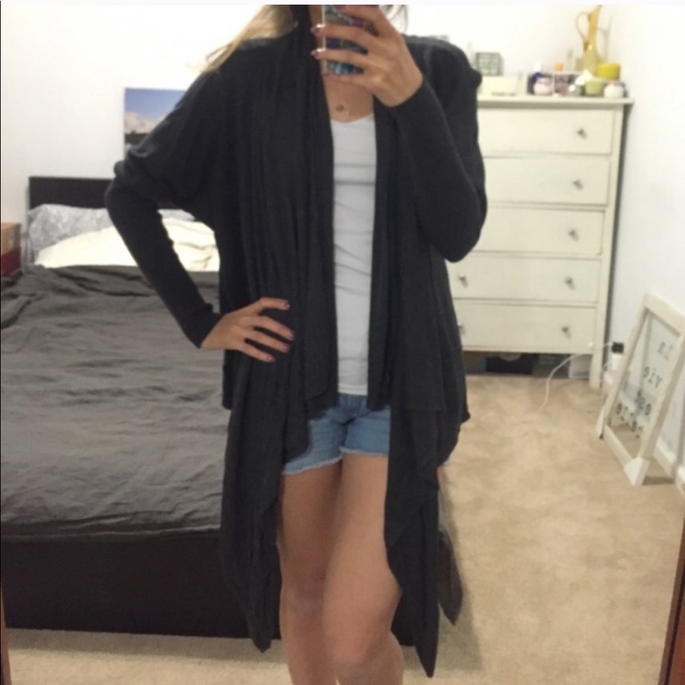 Nordstrom waterfall cardigan